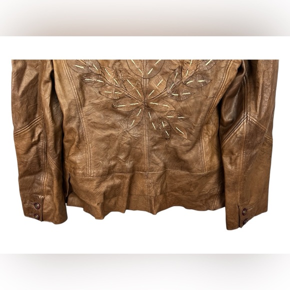 Beautiful vintage brown leather jacket - Picture 12 of 12